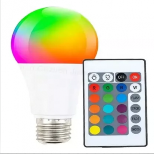 BOMBILLO RGB DE 5W CON CONTROL