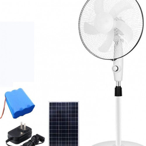 ABANICO SOLAR RECARGABLE DE 16 PULGADAS MD-12103 Ref: 12103