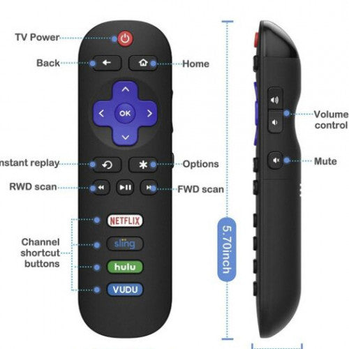 CONTROL ROKU Ref: 11072