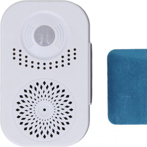 TIMBRE CON SENSOR DE MOVIMIENTO INTELIGENTE, RECORDATORIO DE VOZ, TIMBRE DE BIENVENIDA, TONOS DE LLAMADA.
