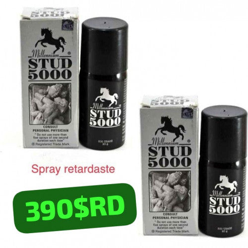 SPRAY MILLENIUM STUD 5000, AYUDA A RETRASAR LA EYACULACIÓN