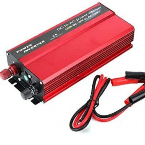 Convertidor de voltaje 12v a 110v power inverter inverson para vehiculo