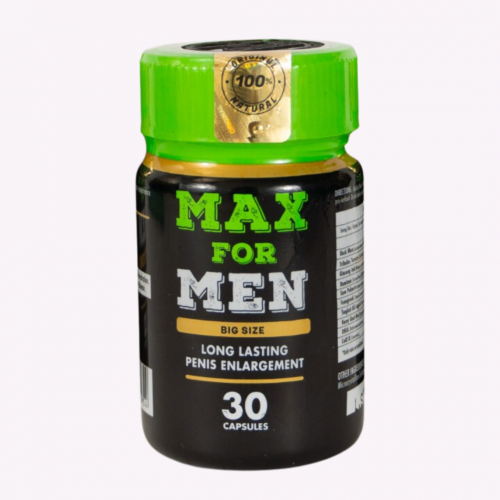 MAX FOR MEN X 30 CAPS (BODEGA EFFI Y GINTRACOM