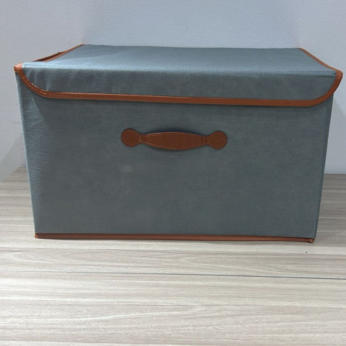 ORGANIZADOR DE ROPA CON TAPA MEDIANO GRIS Ref: 34165-3