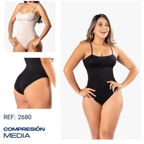 BODY CON TIRAS COCOA 2XL (2680)