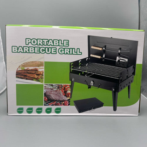 BBQ PORTATIL CON UTENCILIOS- Ref: XK-07